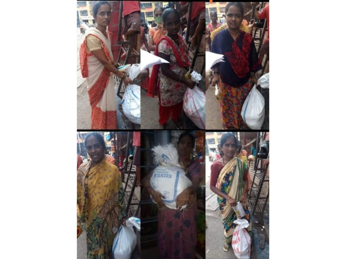 Dharavi Grocery Distribution